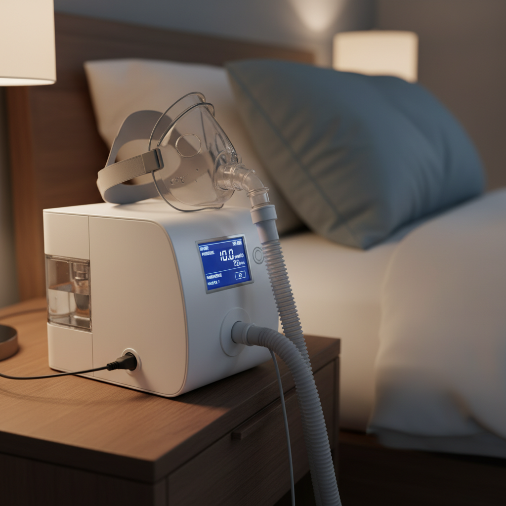 מדריך עשה זאת בעצמך: התאמת מכשיר CPAP אוטומטי, טיפול בדום נשימה ושיפור איכות השינה עם מחולל חמצן נייד קטן