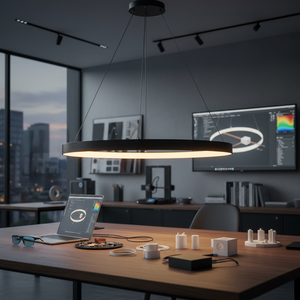 גל אור: תאורת LED כחול-לבן מתקדמת - פתרונות תאורה מודרניים, תאורה תעשייתית וגופי תאורה לבית
